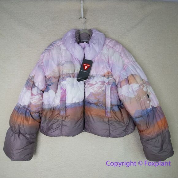 New! Free People Movement In A Bubble Shine Jacket, size L - Picture 6 of 16